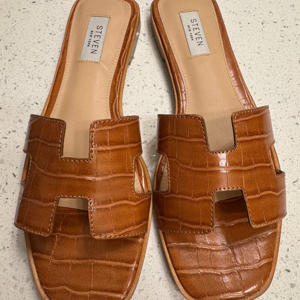 Steve Madden Hadyn Cognac Multi In A Size 8.5 - image 2